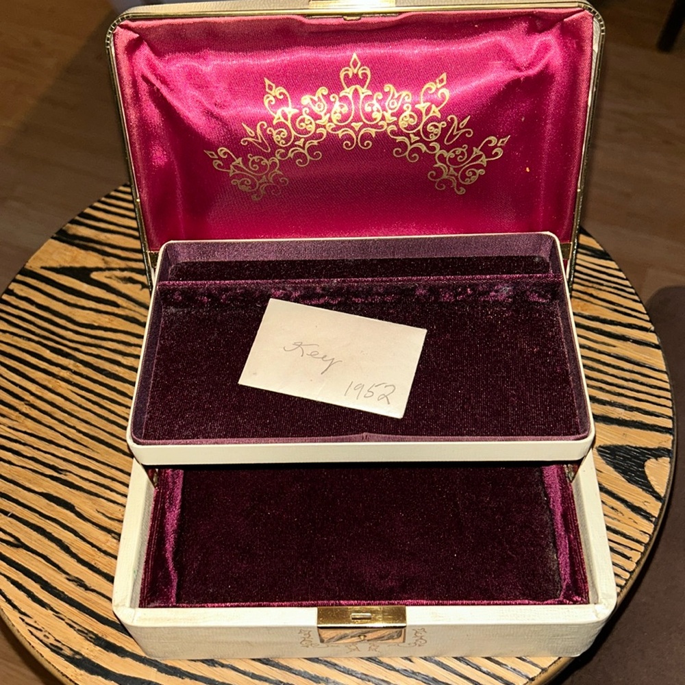 Vintage jewelry box